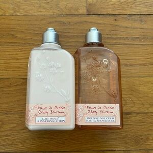 L’occitane NEW Shimmering Body Lotion and Shower Gel